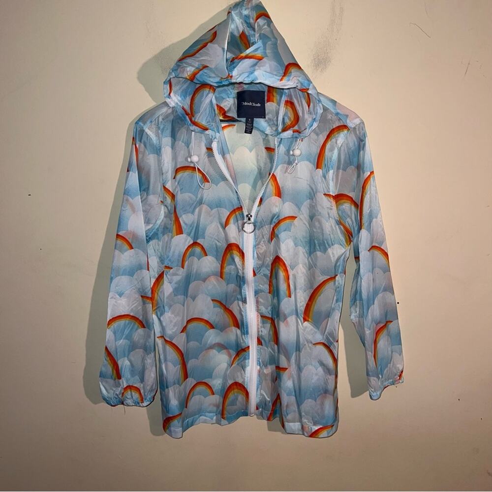 MODCLOTH Mind At Breeze Windbreaker size S - Picture 6 of 6